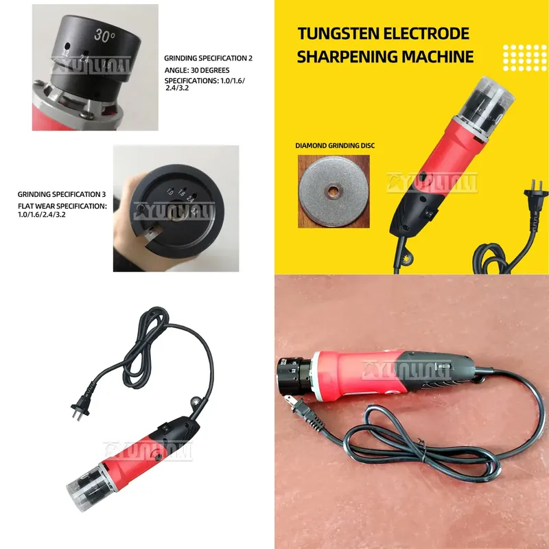 Tungsten Electrode Needle Sharpener Tool - 400W Electric Tungsten Electrode Grinder for