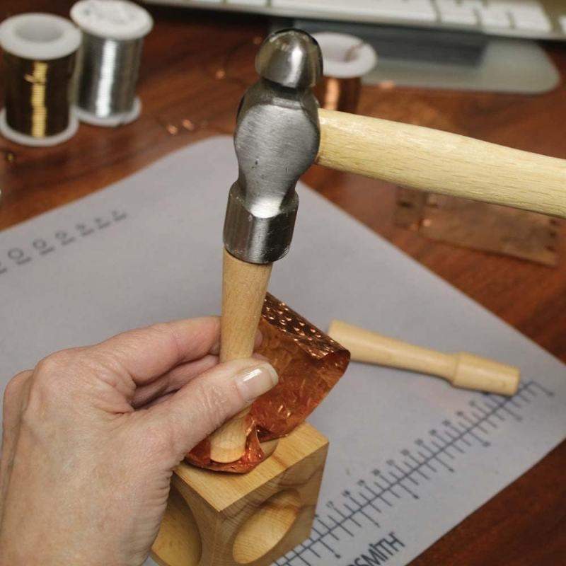 Dapping Block And Punch Set Jewelry Doming - Dapping Block and Punches Set Professional