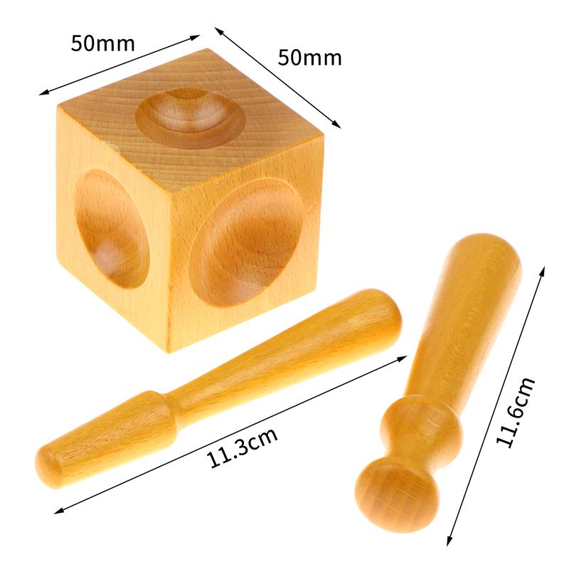Dapping Block And Punch Set Jewelry Doming - Square Tool Bench Block Doming Punch