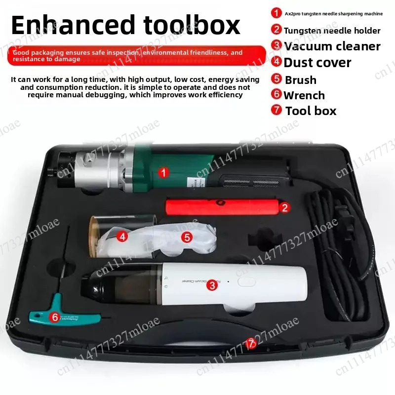 Tungsten Electrode Needle Sharpener Tool - Portable Handheld TIG Welding Tungsten Electrode