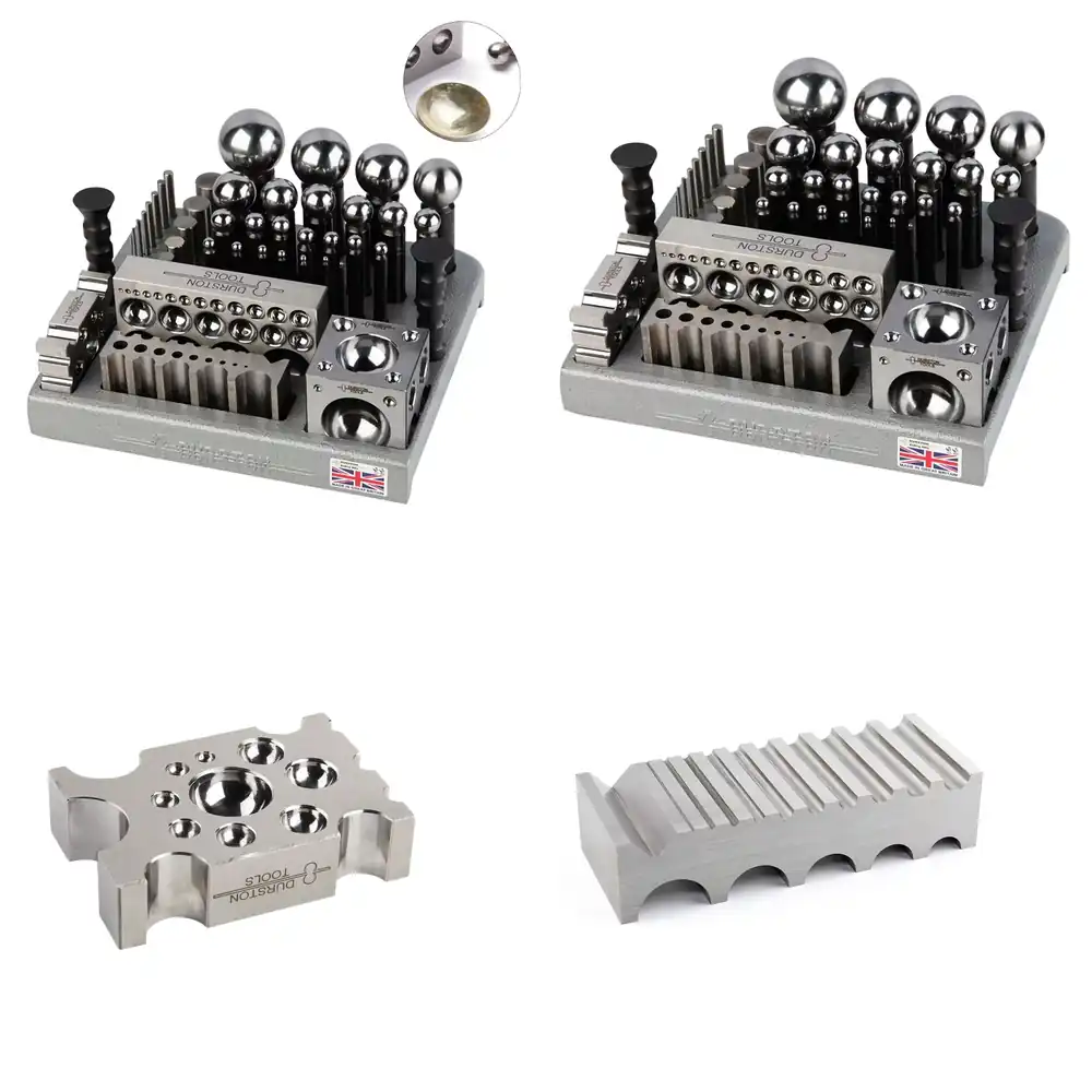 Professional Metalsmithing Too - Dapping Block And Punch Set Jewelry Doming review and price