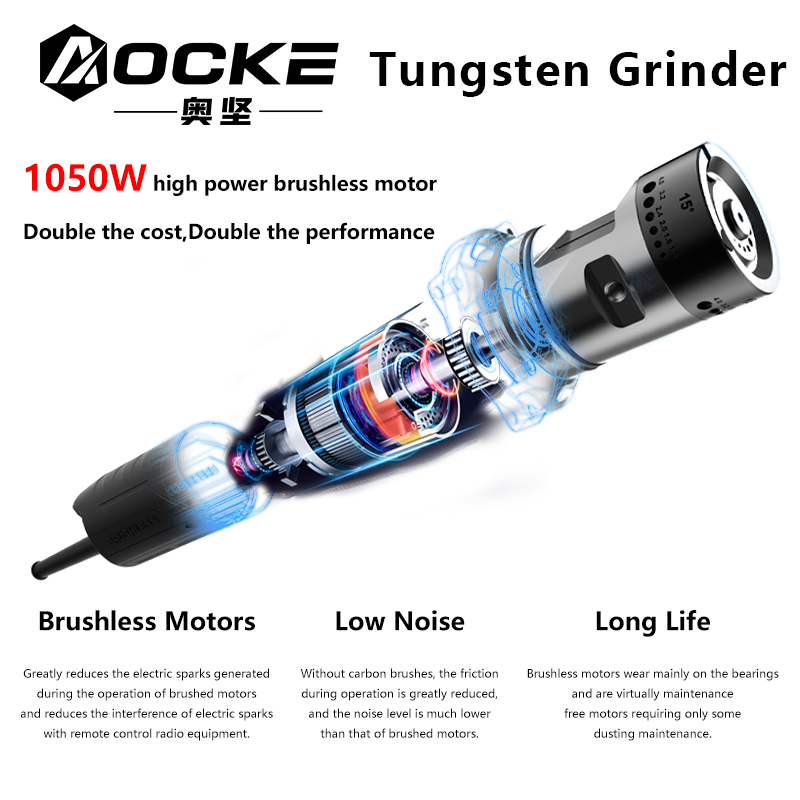 AOCKE AX2Pro Electric Tungsten - Tungsten Electrode Needle Sharpener Tool review and price