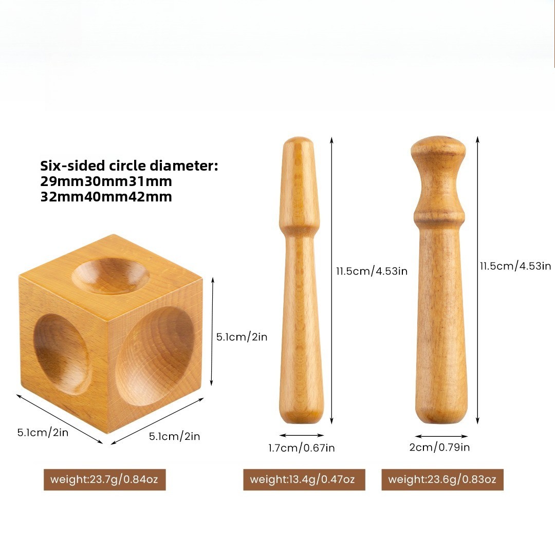 Jewelry Accessories Square Too - Dapping Block And Punch Set Jewelry Doming review and price