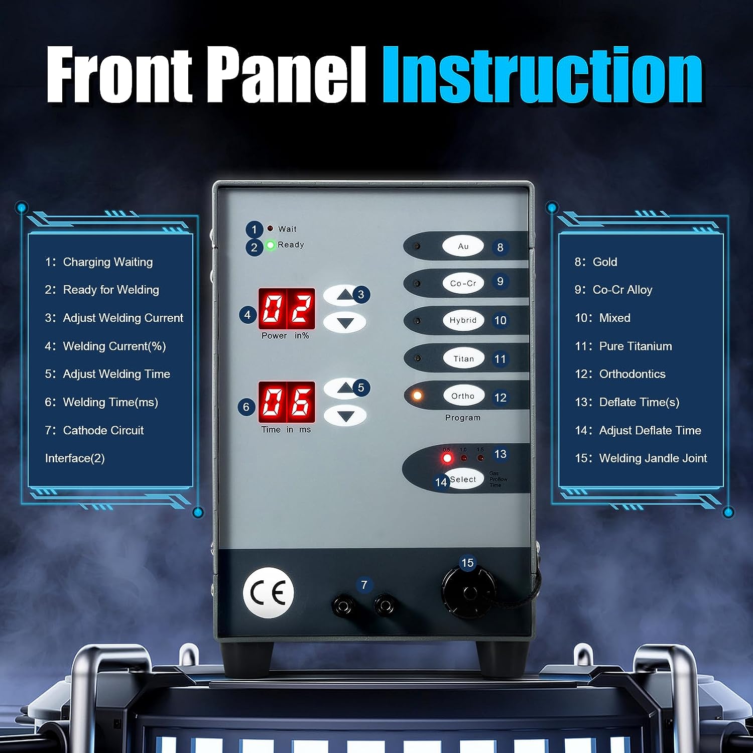 PHYHPP CNC Automatic Spot Weld - Argon Spot Welder Jewelry Welding Machine review and price
