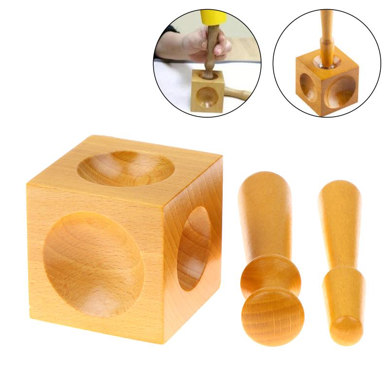 Jewelry Accessories Square Too - Dapping Block And Punch Set Jewelry Doming review and price