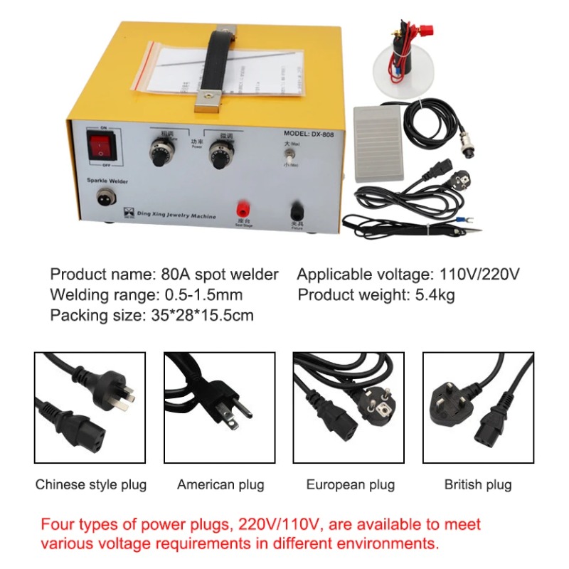 80A Handheld Pulsed Laser Spot - Handheld Laser Spot Welder Jewelry Gold review and price