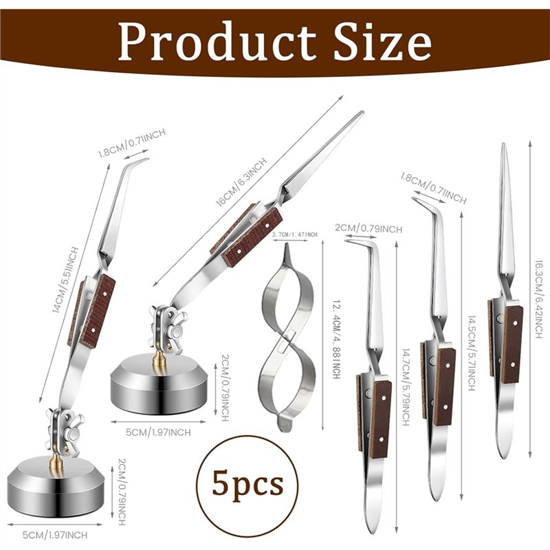 AT63-Soldering Tweezers With B - Third Hand Soldering Tweezers Base Clamp review and price