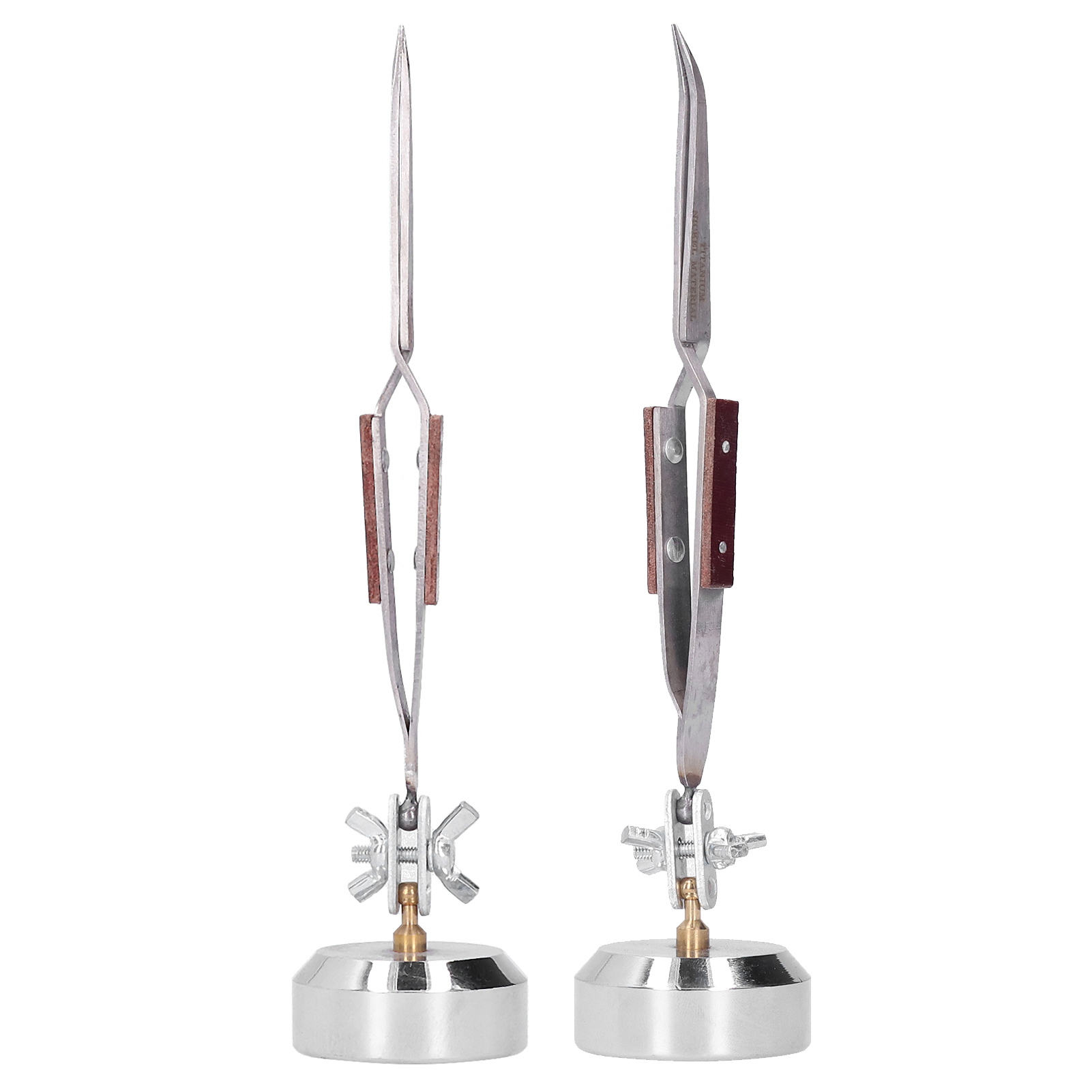 Metal Third Hand Base with Twe - Third Hand Soldering Tweezers Base Clamp review and price