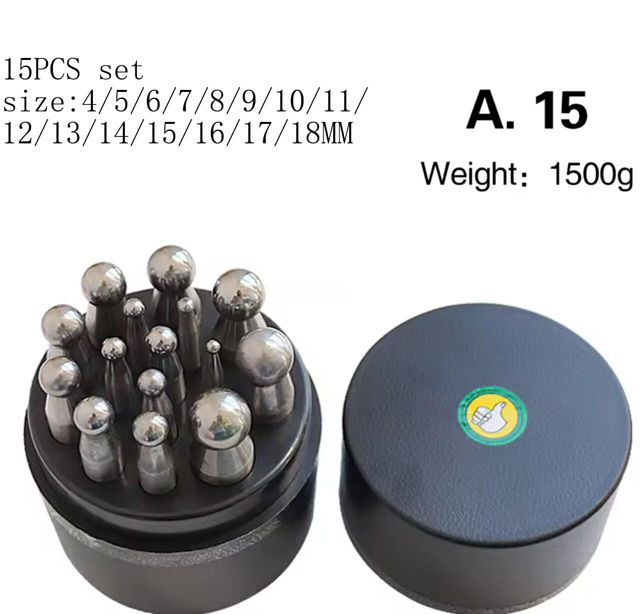 Steel Dapping Doming Punch Set - Dapping Block And Punch Set Jewelry Doming review and price