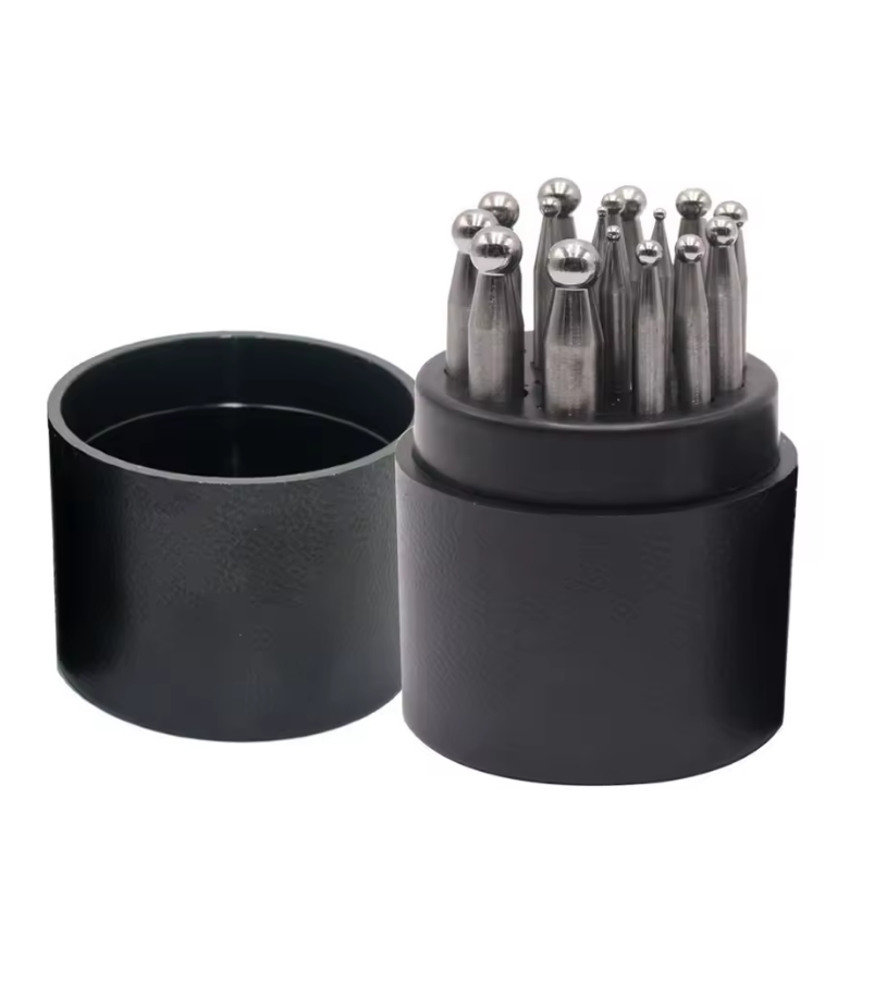 Steel Dapping Doming Punch Set - Dapping Block And Punch Set Jewelry Doming review and price