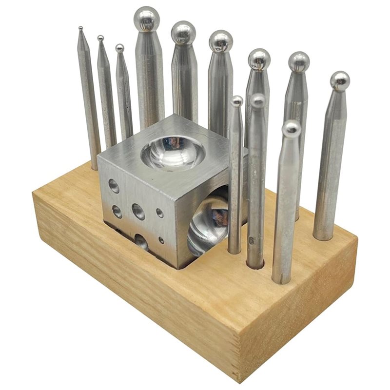 BAAG-For Jewelry Making And Me - Dapping Block And Punch Set Jewelry Doming review and price