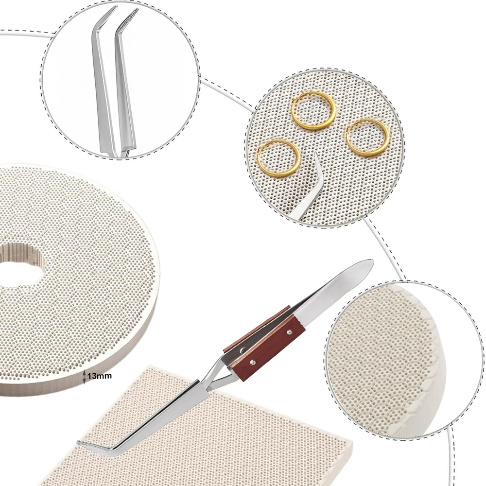 Ceramic Honeycomb Soldering Pa - Jewelry Soldering Board Ceramic Honeycomb review and price