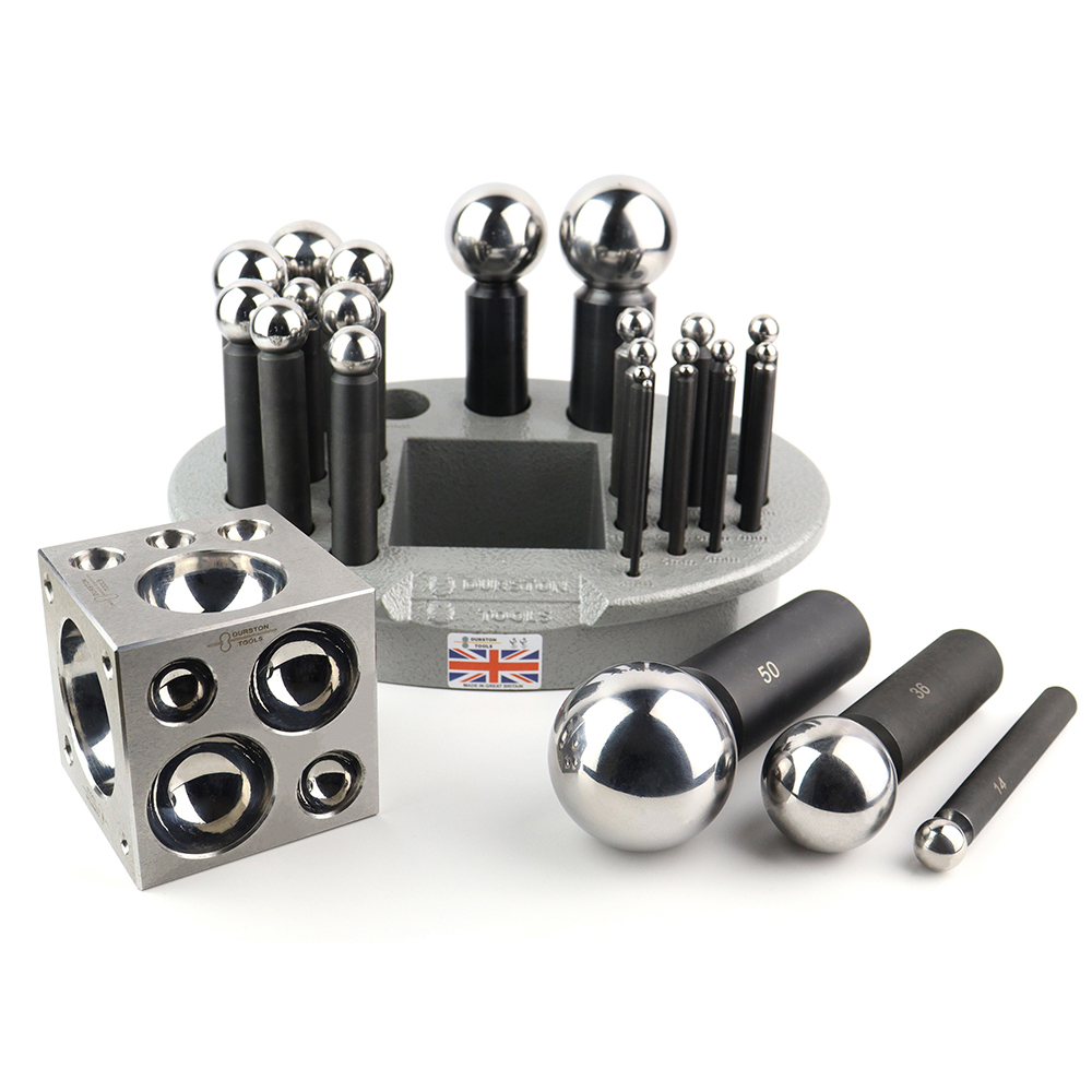 Durston 3-50mm Hardened Steel  - Dapping Block And Punch Set Jewelry Doming review and price