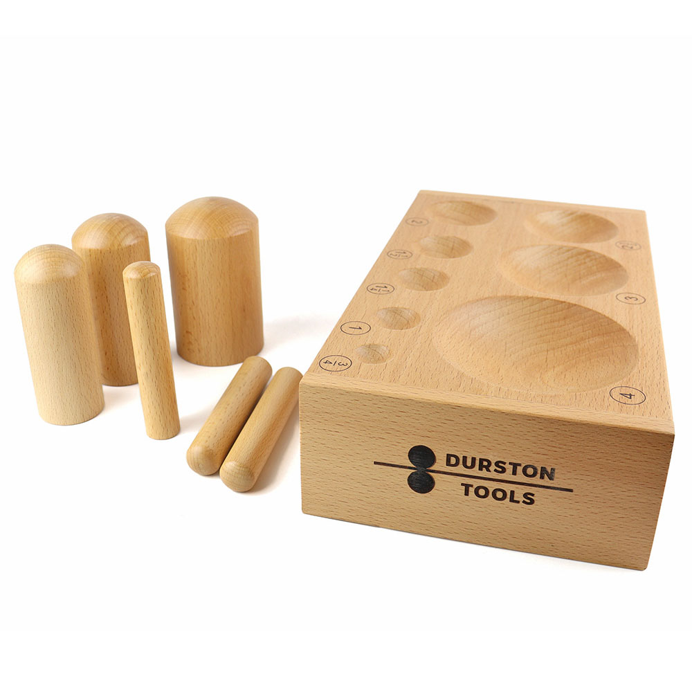 Durston 6 Punch Wooden Dapping - Dapping Block And Punch Set Jewelry Doming review and price