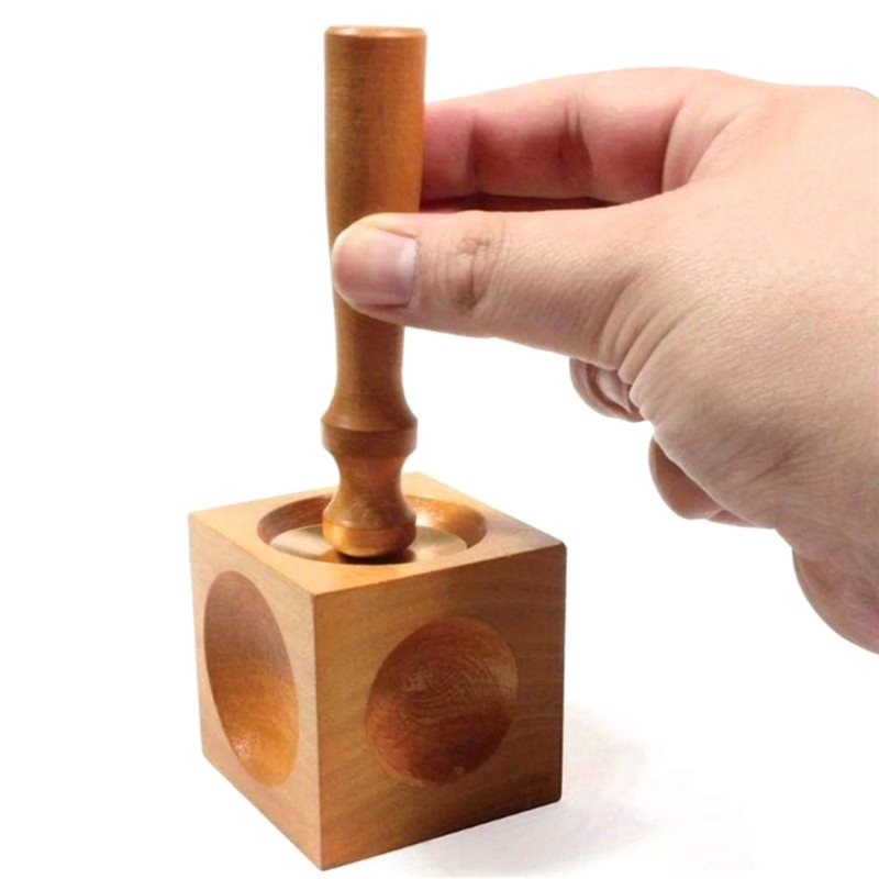 ABVC Jewelry Dapping Making To - Dapping Block And Punch Set Jewelry Doming review and price