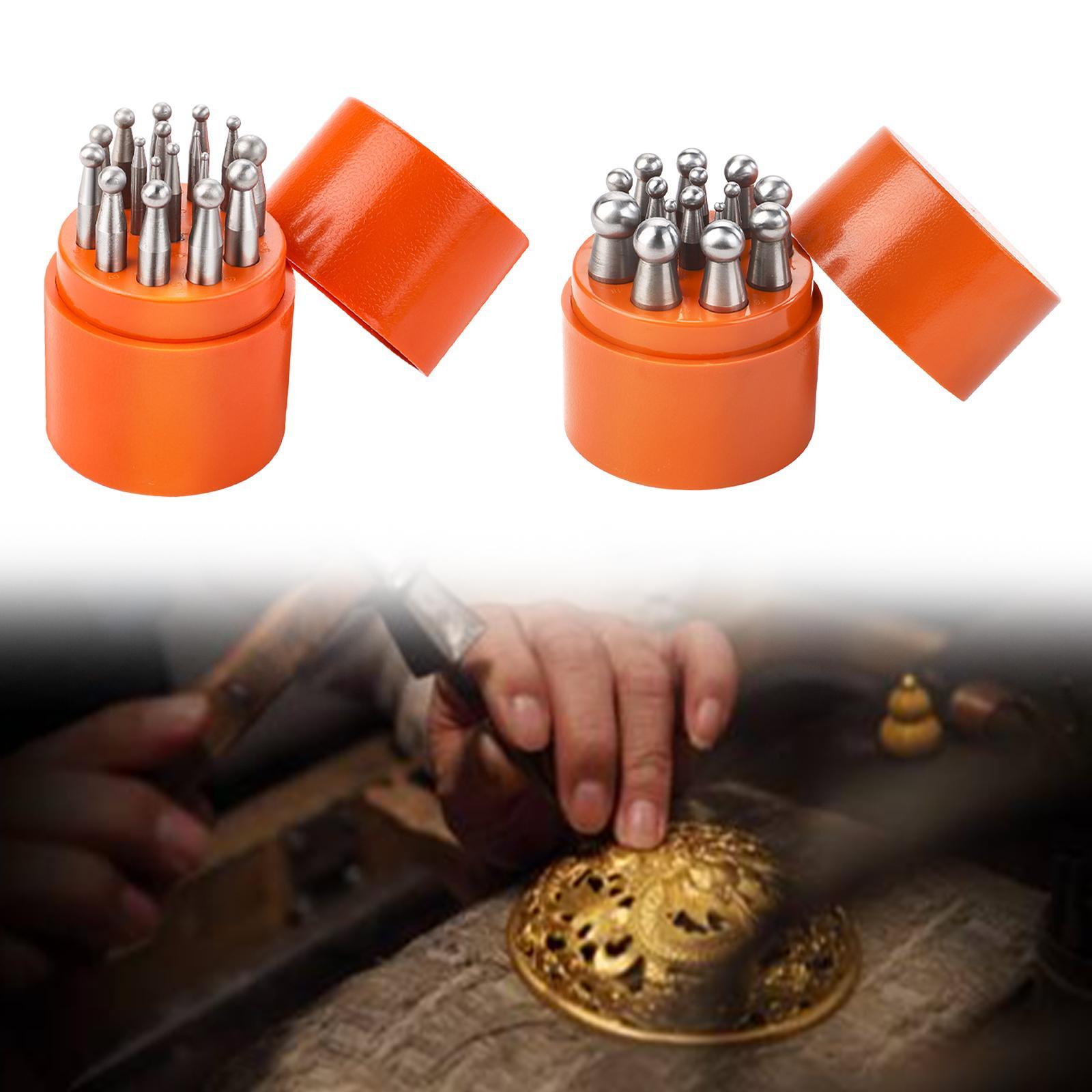 Jewelry Stamping Tools Craftin - Dapping Block And Punch Set Jewelry Doming review and price