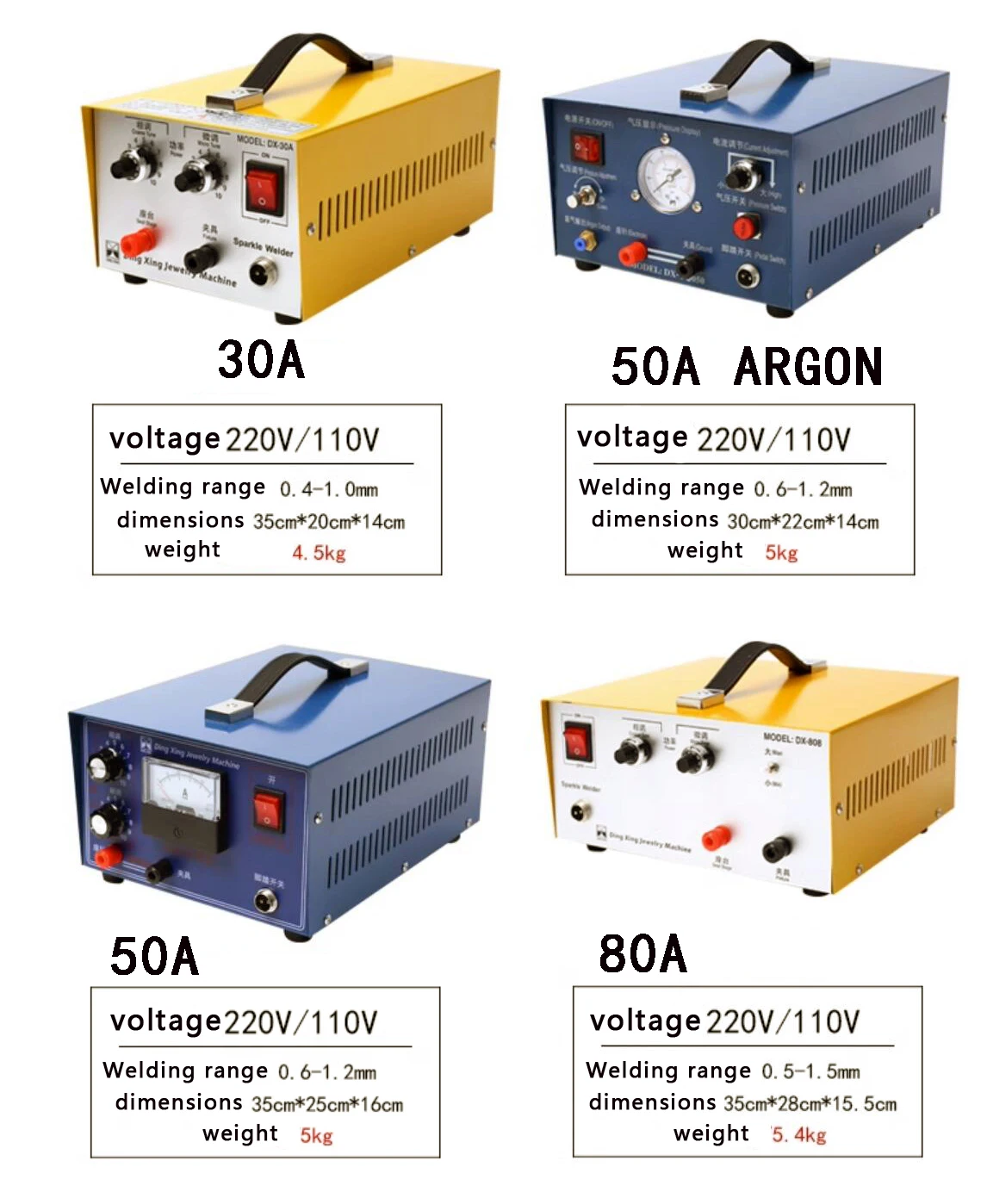 80A 50a argon Jewelry Spot Wel - Argon Spot Welder Jewelry Welding Machine review and price